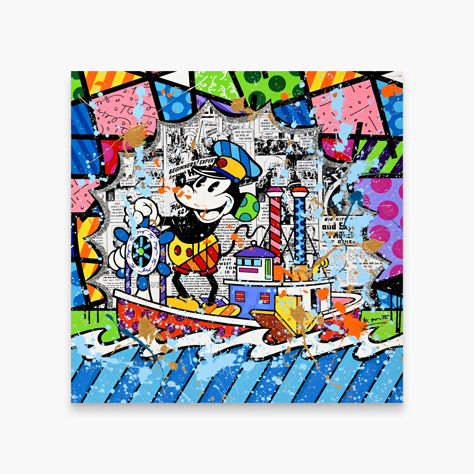 High Seas - Mixed Media Original