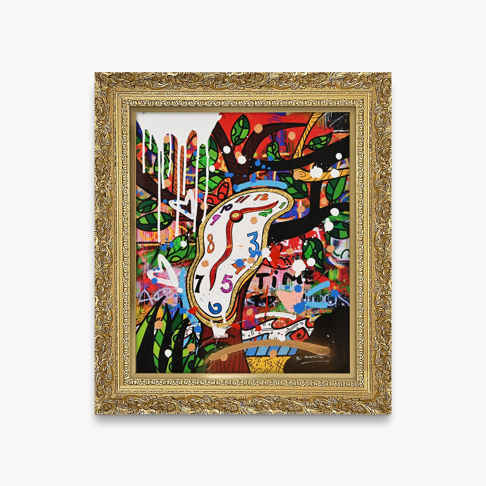 Time Is Relative - Mixed Media Original