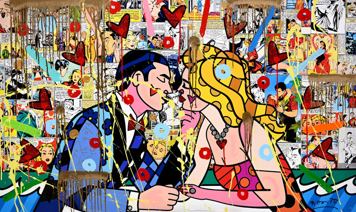 BEAUTIFUL- MIXED MEDIA ORIGINAL