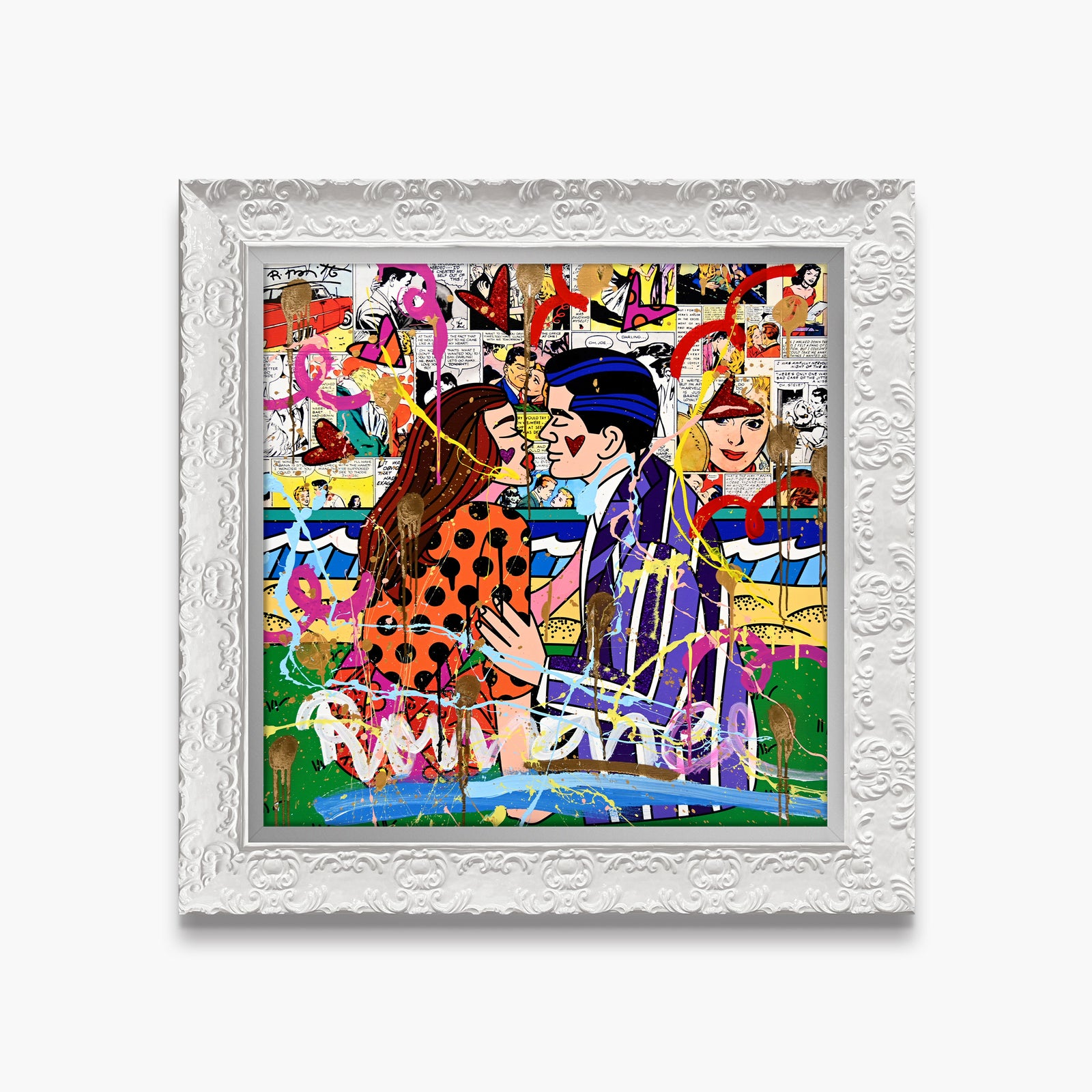 Forte Dei Marmi - Mixed Media Original