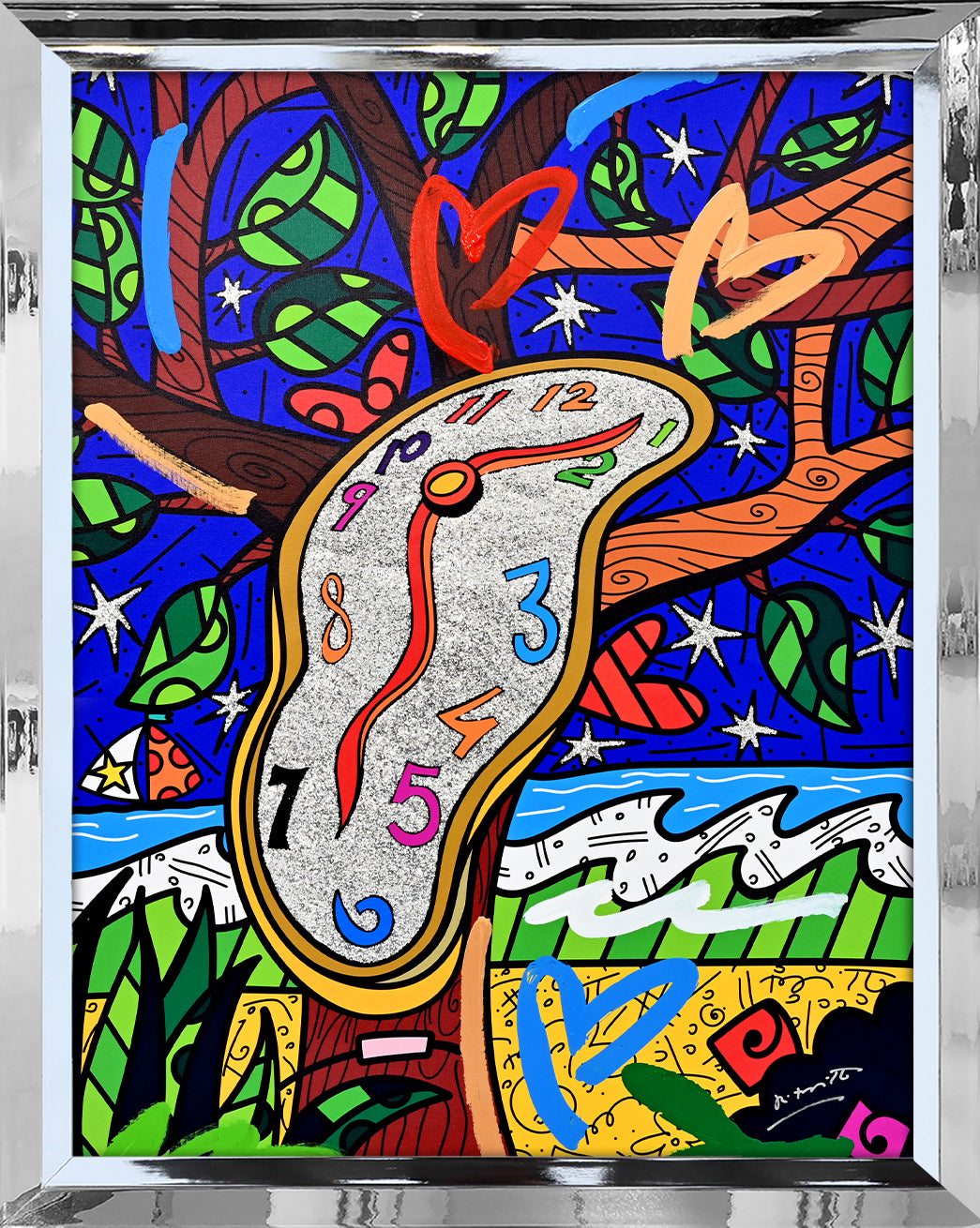 Time To Love - Mixed Media Original