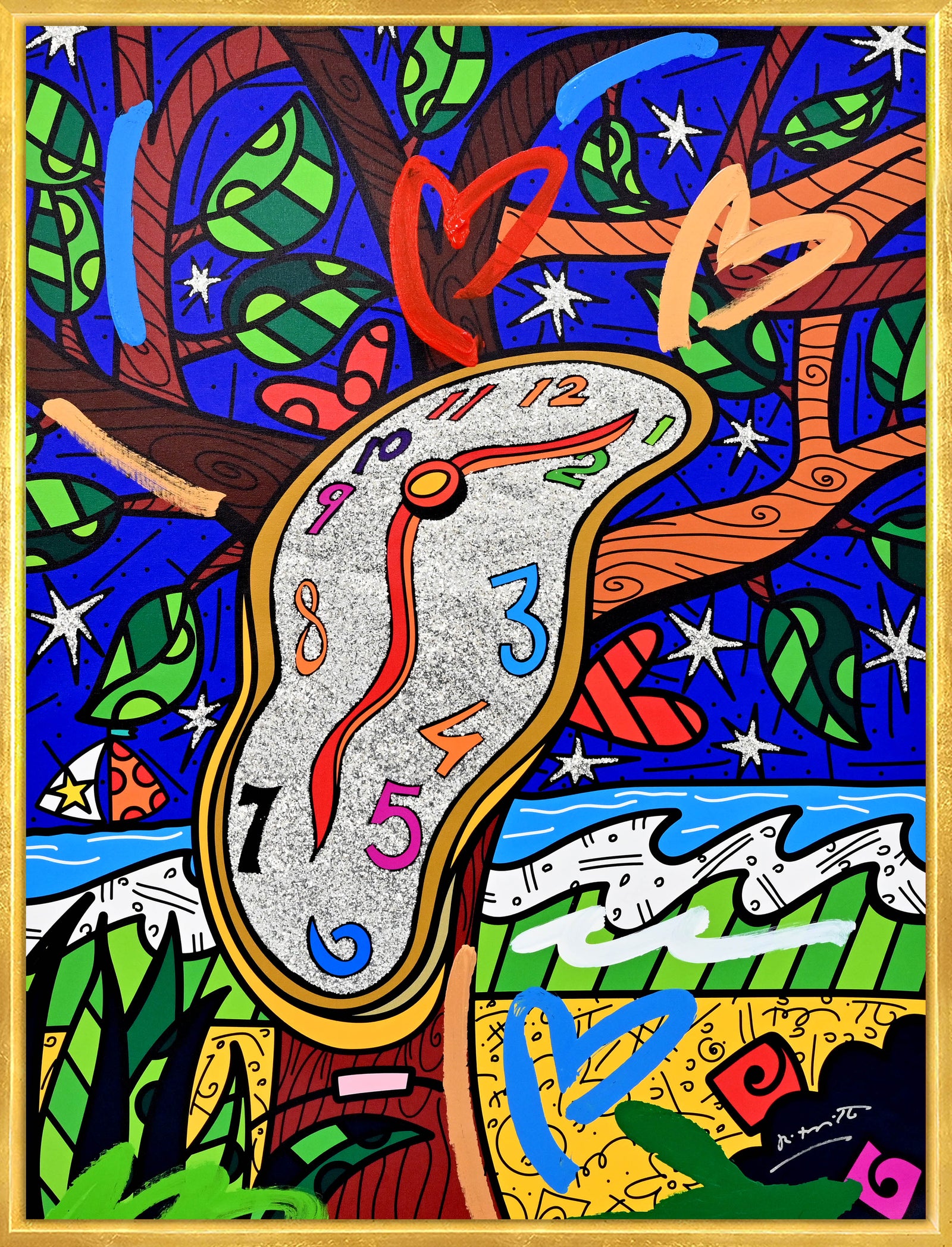 Time To Love - Mixed Media Original