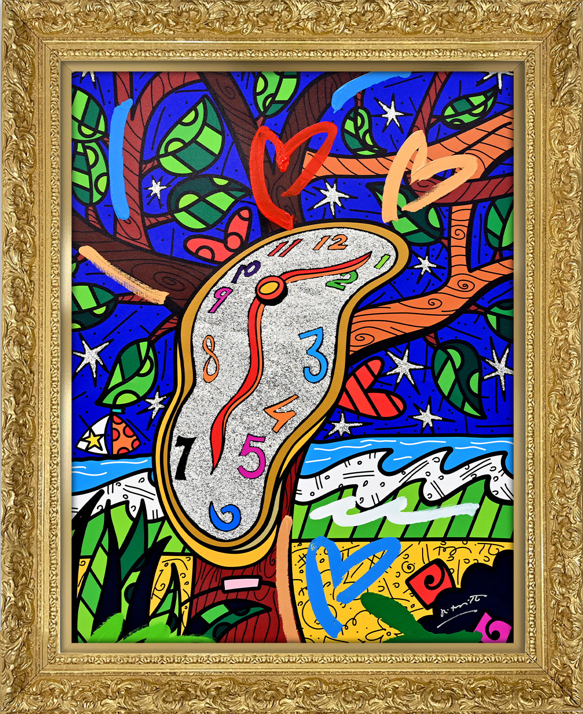 Time To Love - Mixed Media Original