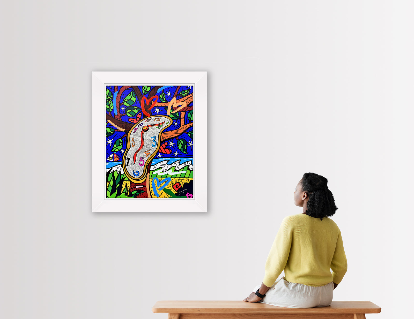 Time To Love - Mixed Media Original