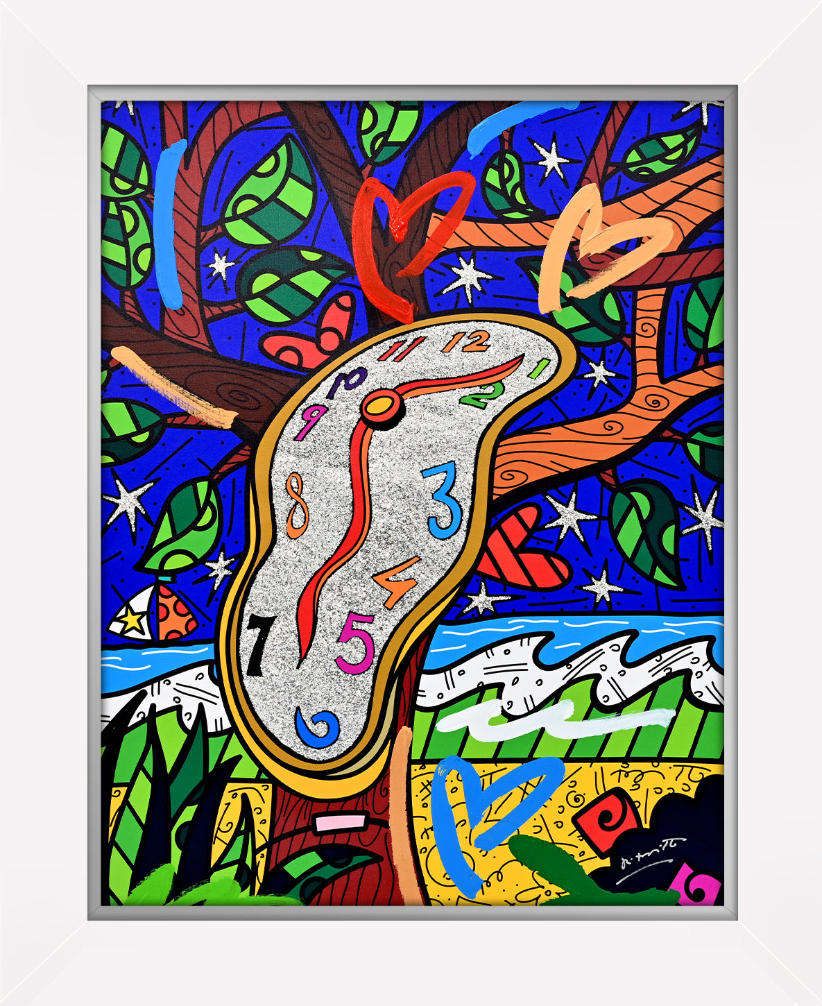 Time To Love - Mixed Media Original