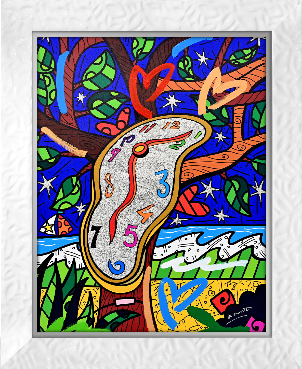 Time To Love - Mixed Media Original