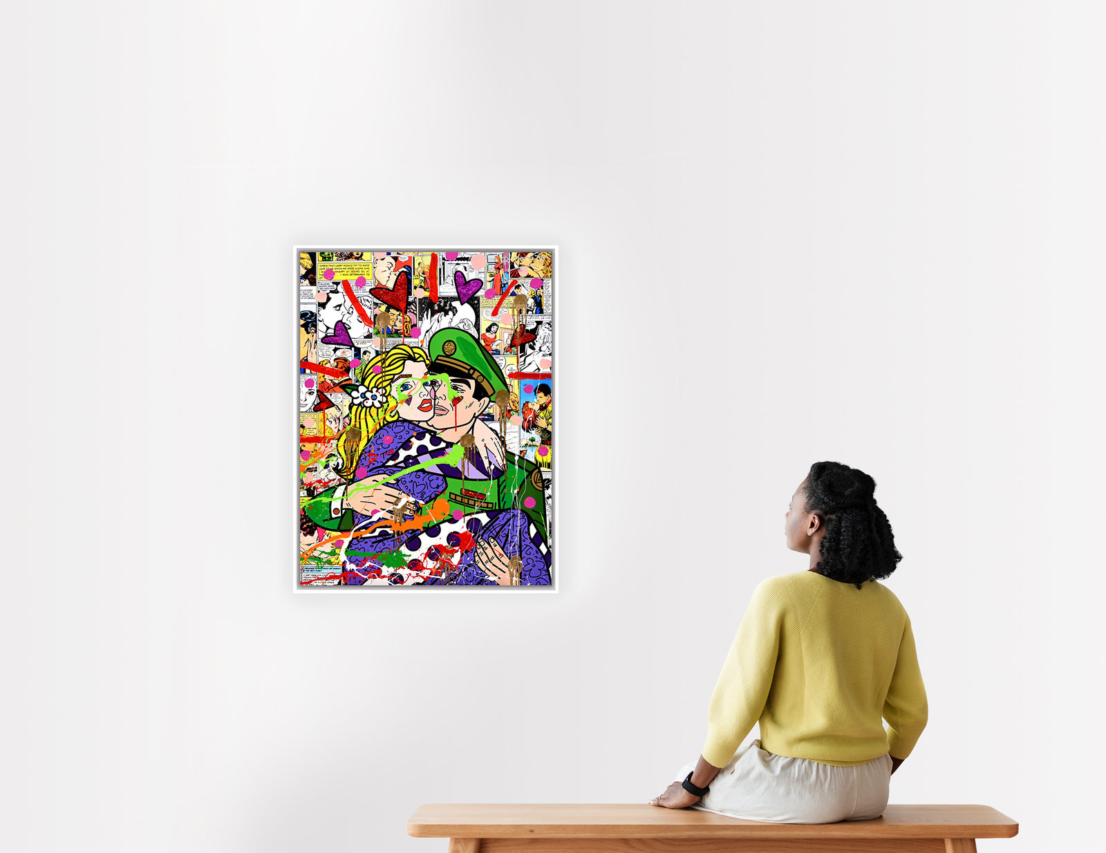 Angel - Mixed Media Original