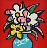 CHERYL'S FLOWERS -  Mixed Media Original