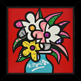 CHERYL'S FLOWERS -  Mixed Media Original