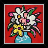 CHERYL'S FLOWERS -  Mixed Media Original