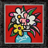 CHERYL'S FLOWERS -  Mixed Media Original