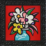 CHERYL'S FLOWERS -  Mixed Media Original