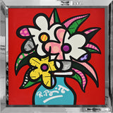 CHERYL'S FLOWERS -  Mixed Media Original