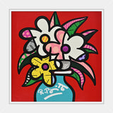 CHERYL'S FLOWERS -  Mixed Media Original