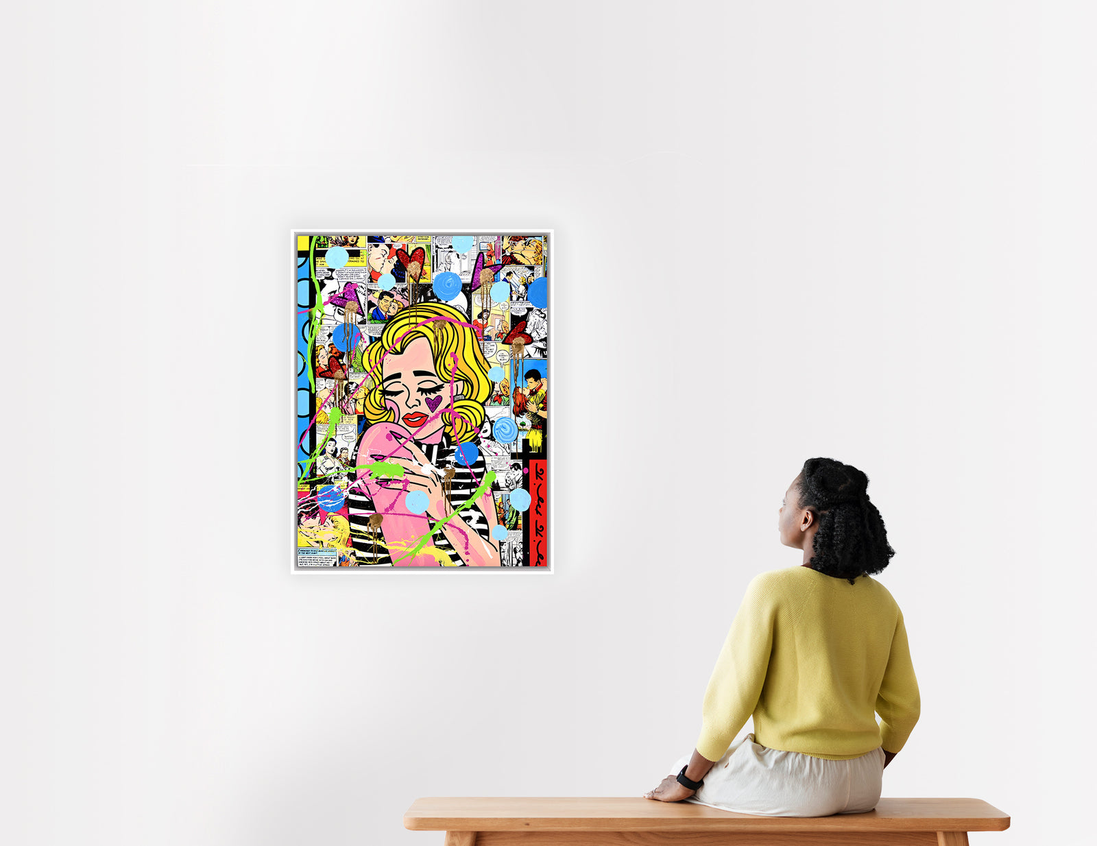 Feelings - Mixed Media Original