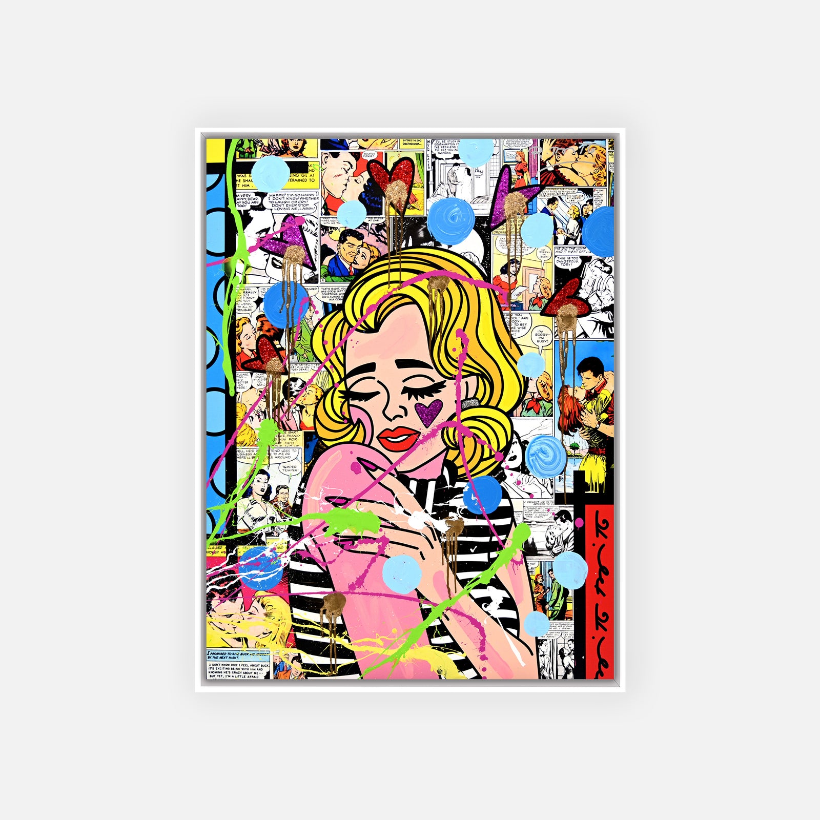 Feelings - Mixed Media Original