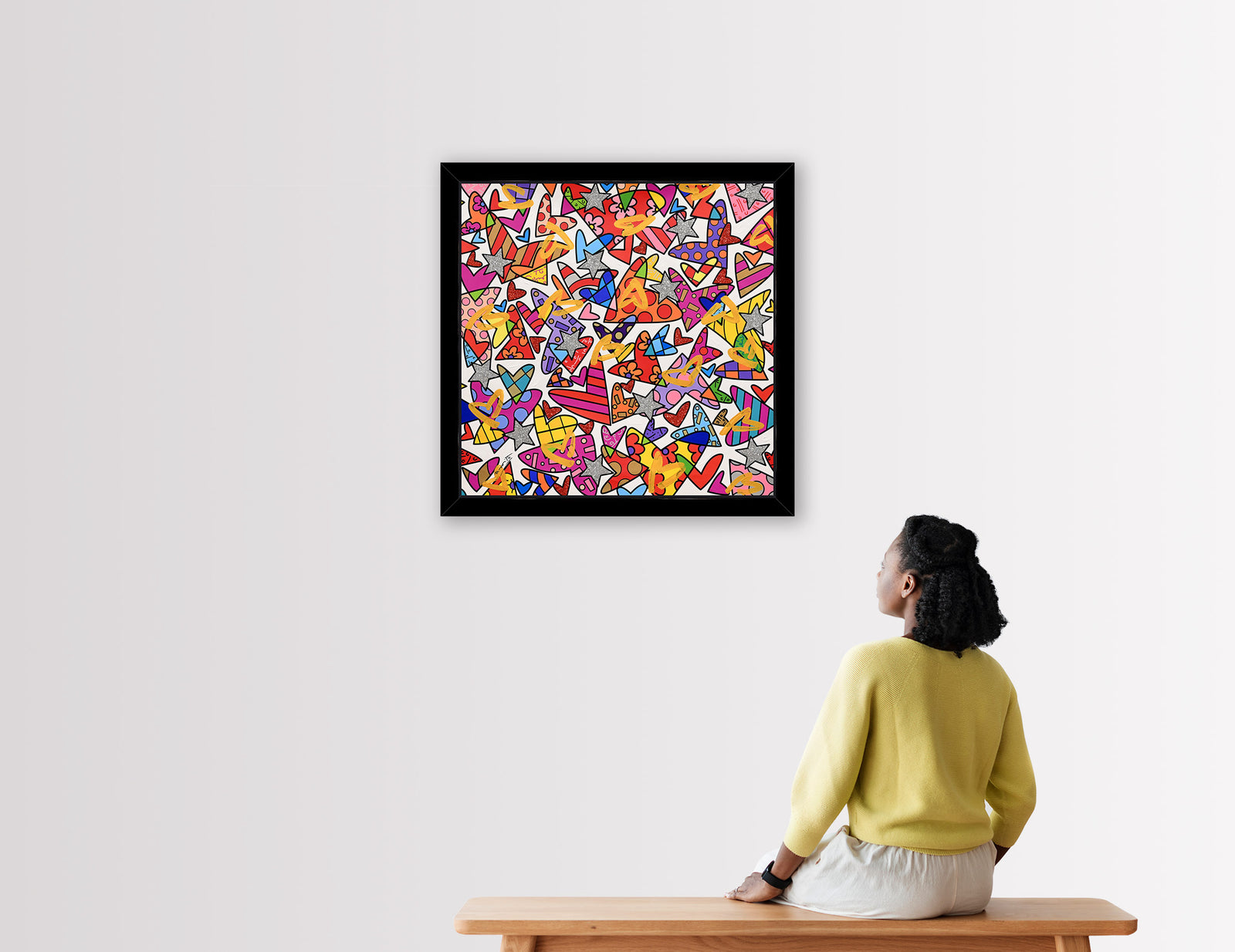 Cloud Nine - Mixed Media Original