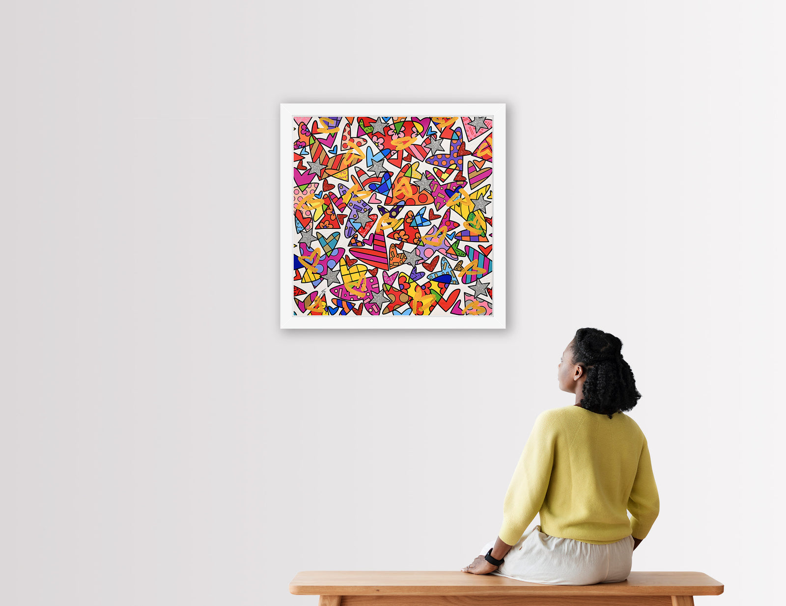 Cloud Nine - Mixed Media Original