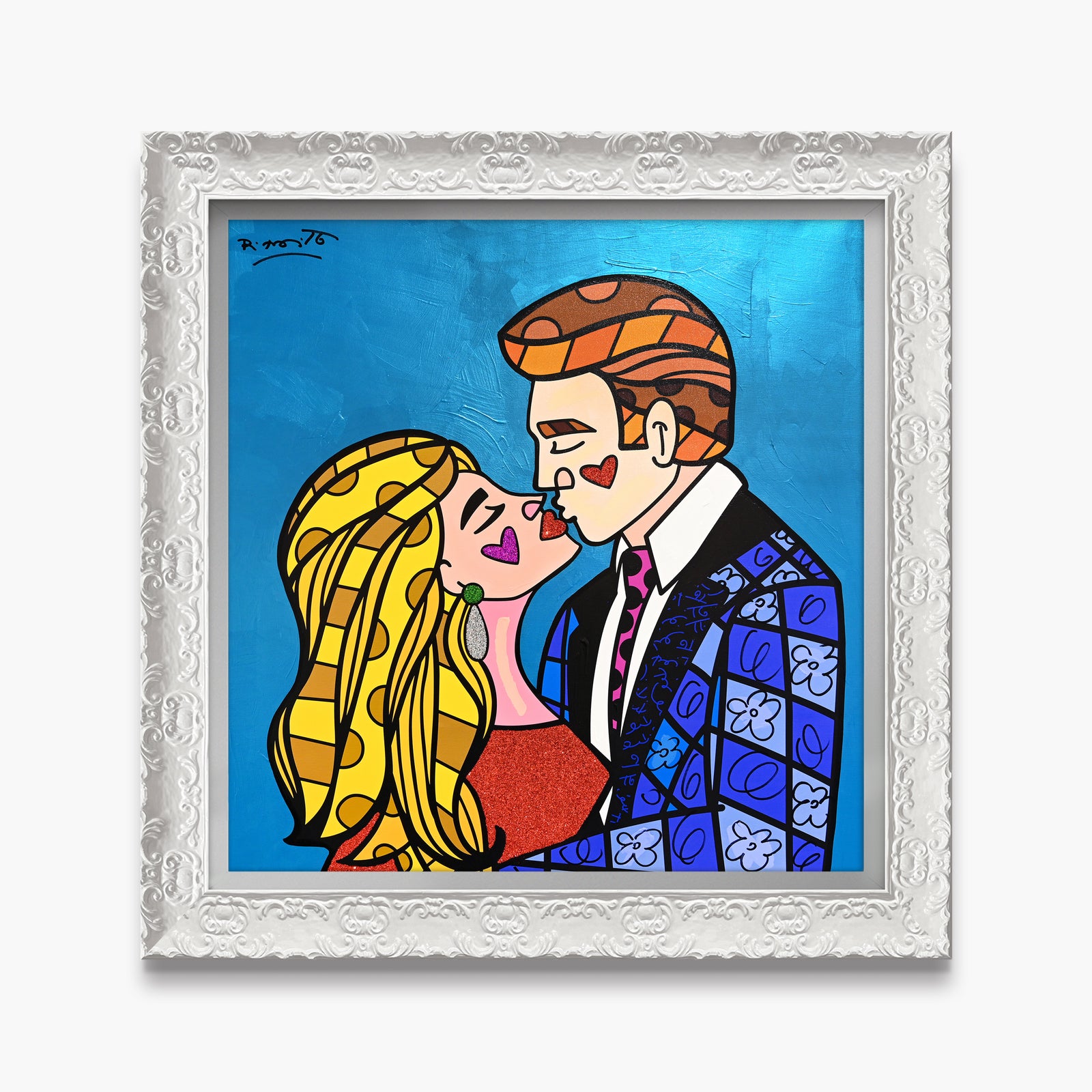 Moonstruck - Mixed Media Original