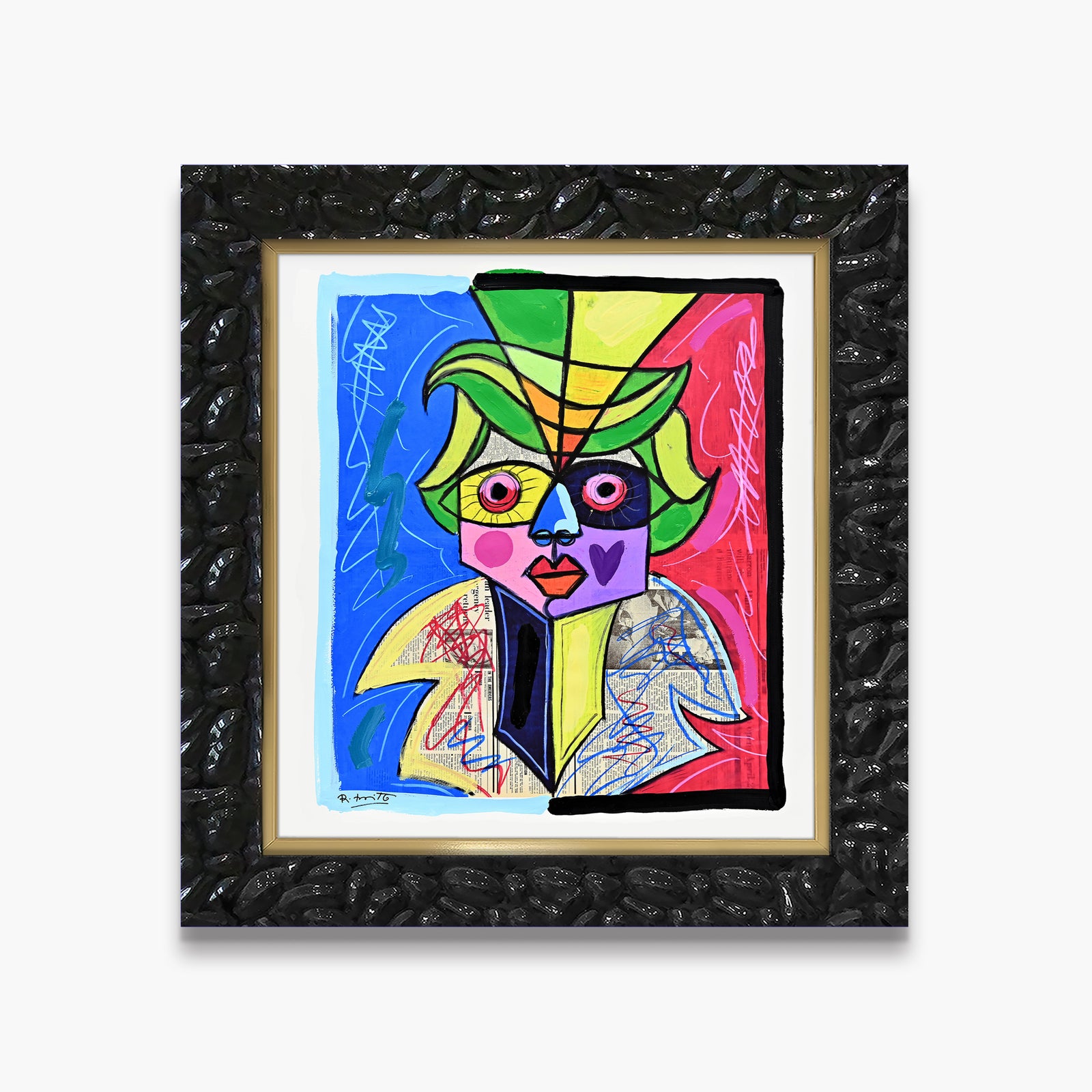 Venice Carnival - Mixed Media Original