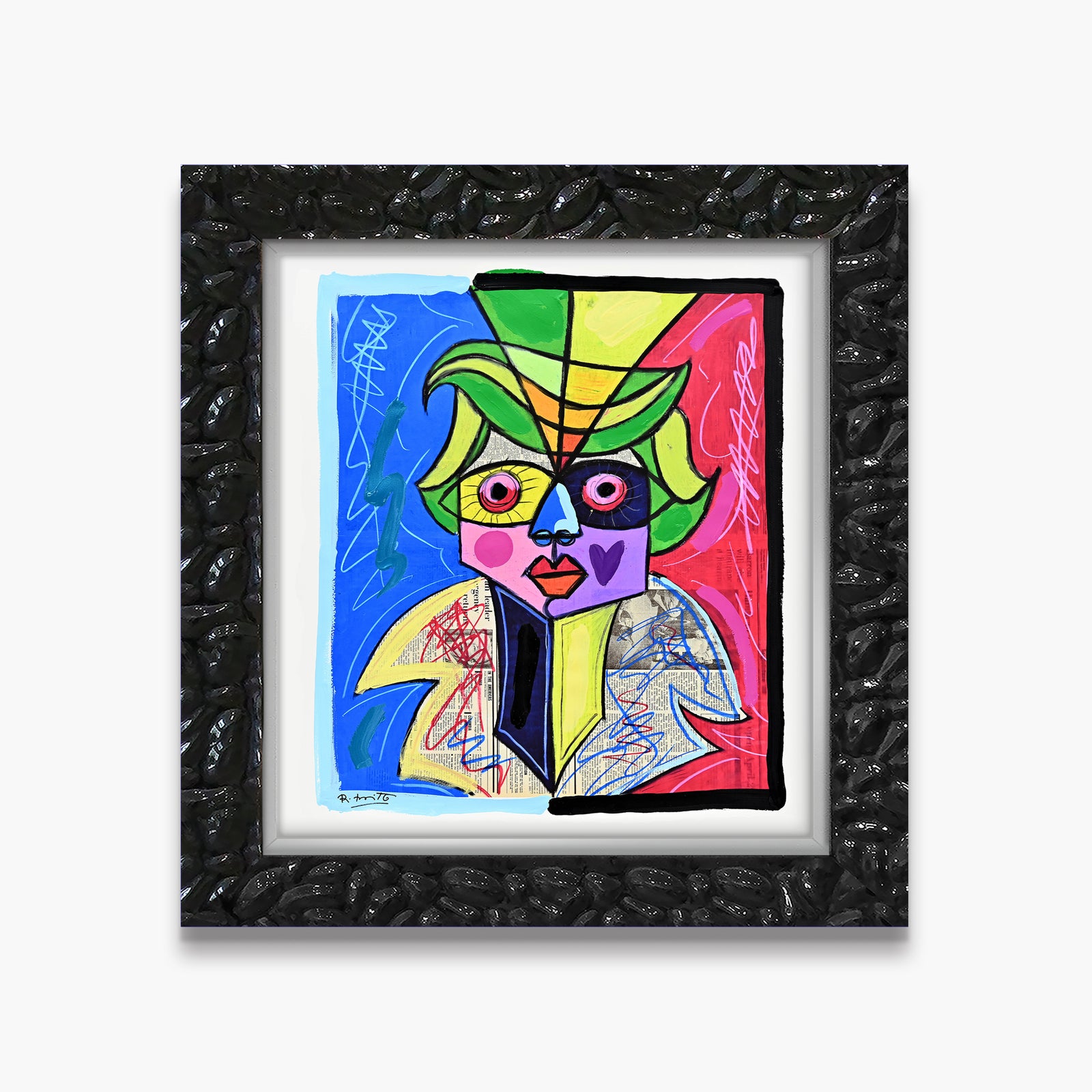 Venice Carnival - Mixed Media Original