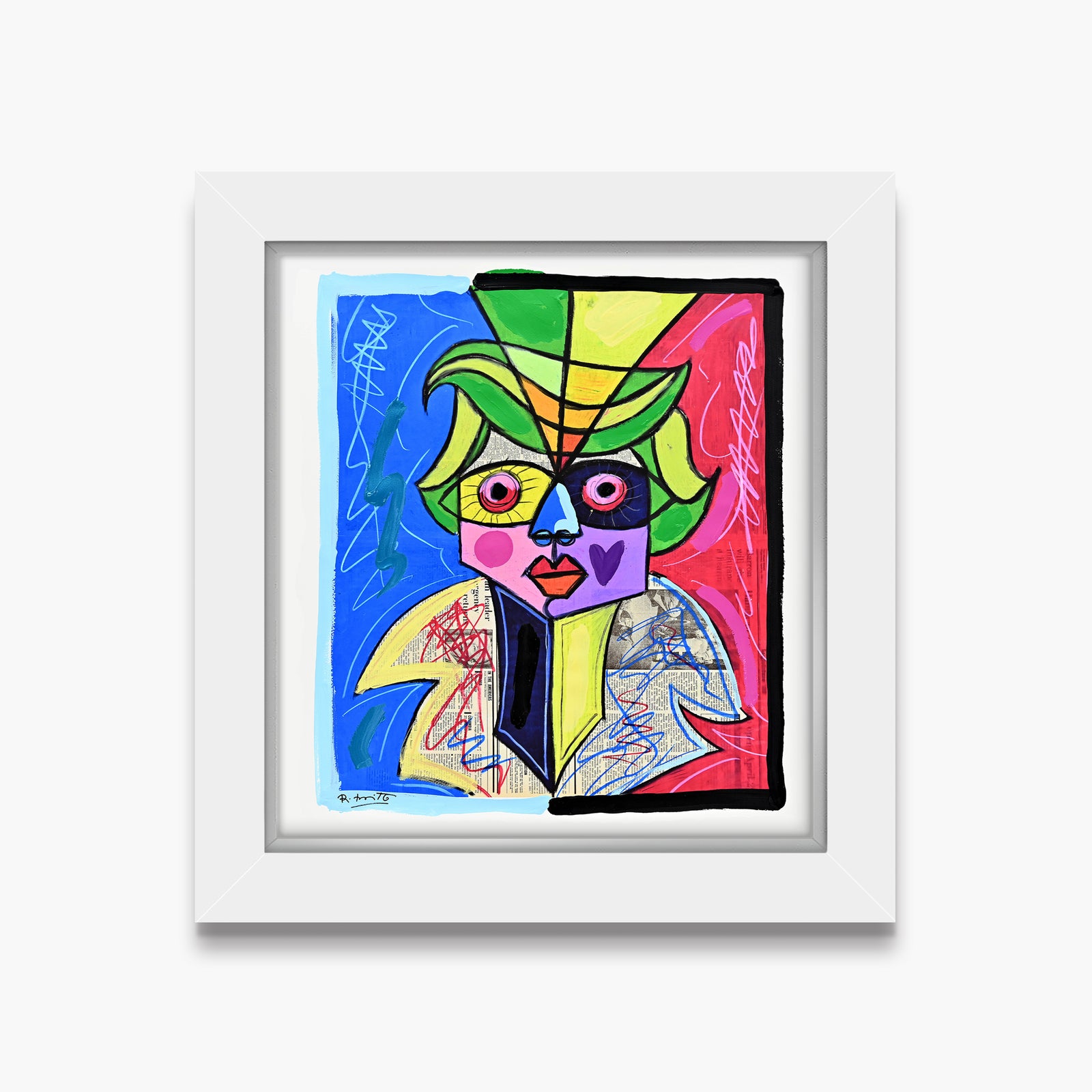 Venice Carnival - Mixed Media Original