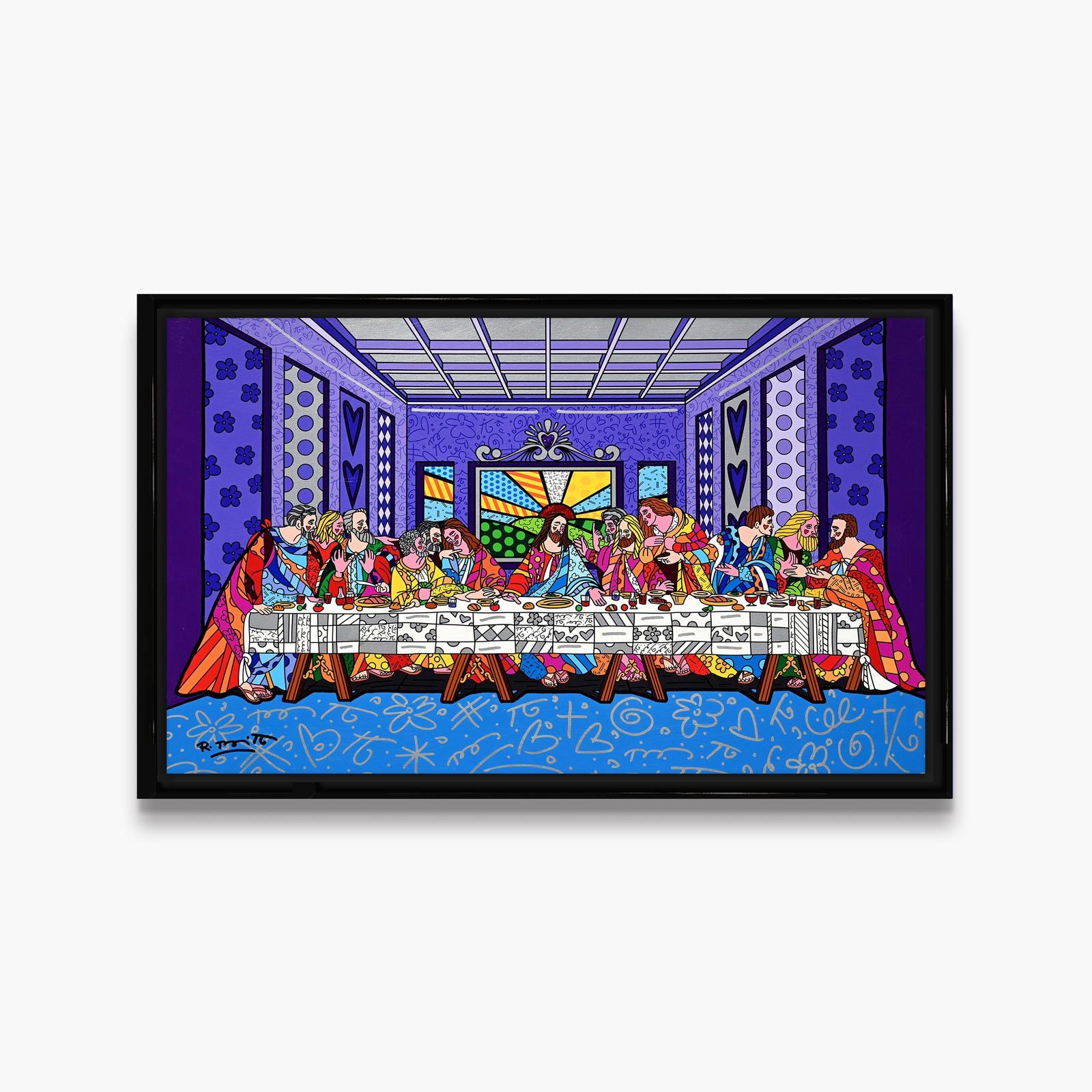 Holy Supper - Mixed Media Original