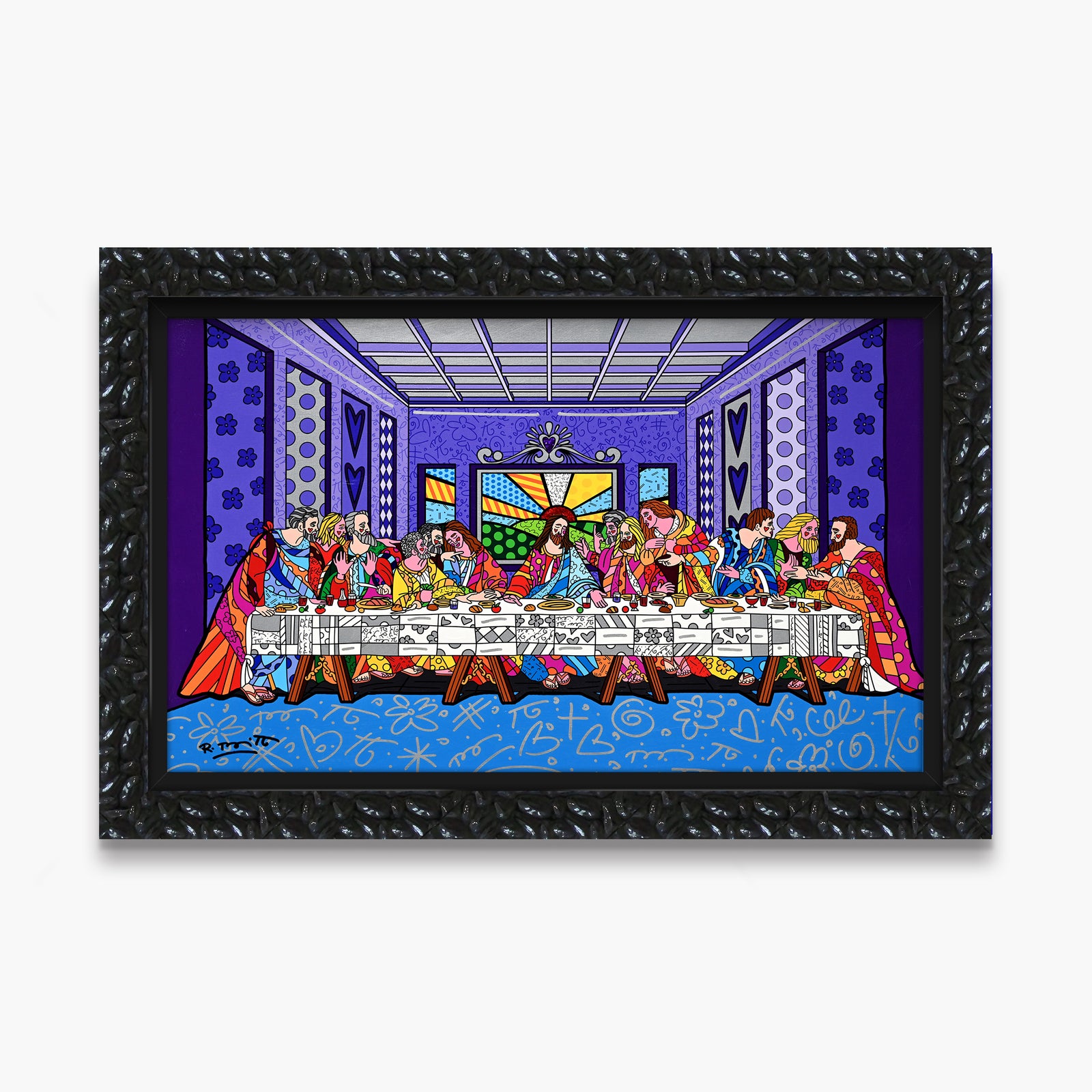 Holy Supper - Mixed Media Original