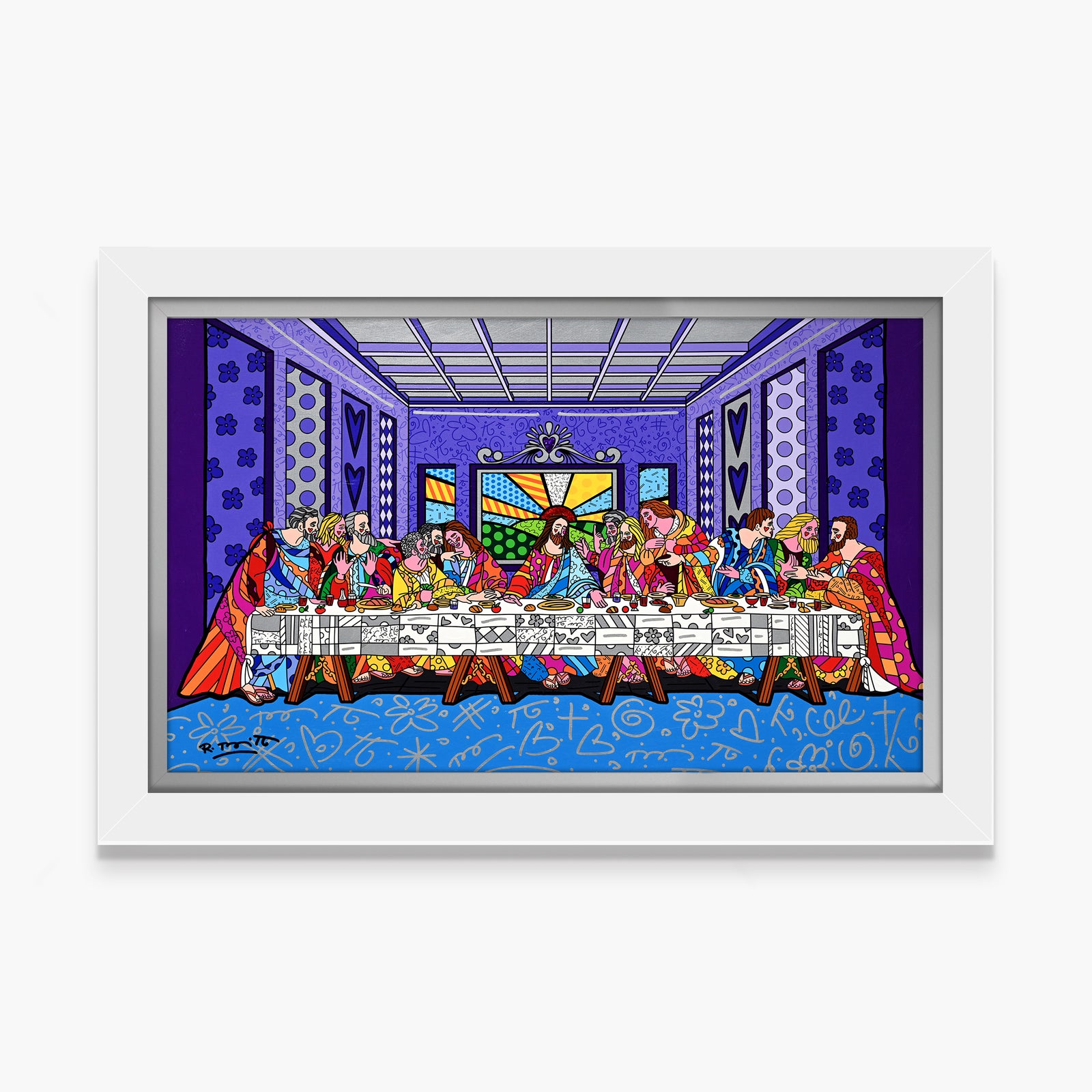 Holy Supper - Mixed Media Original