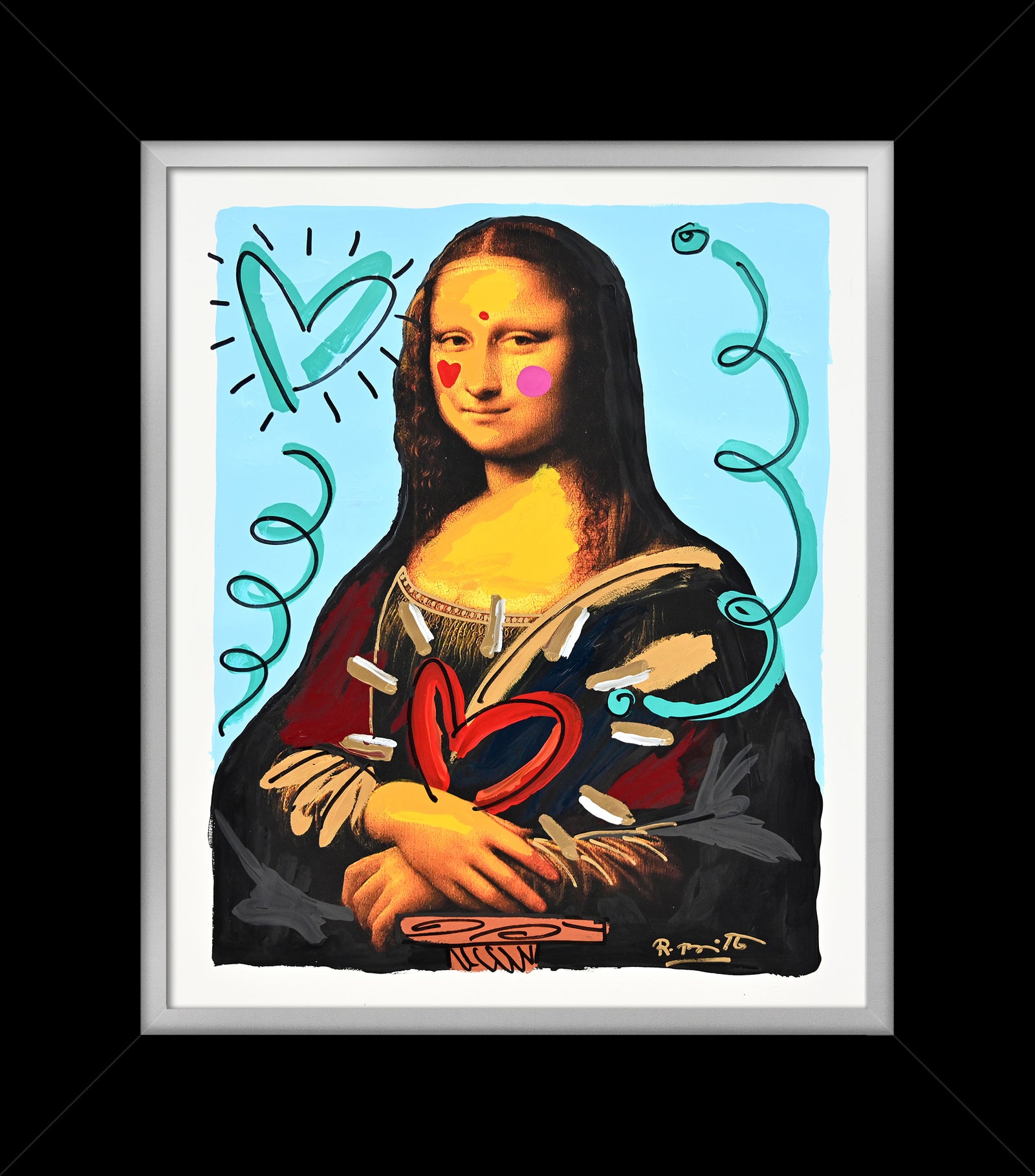 Mona Love - Mixed Media Original