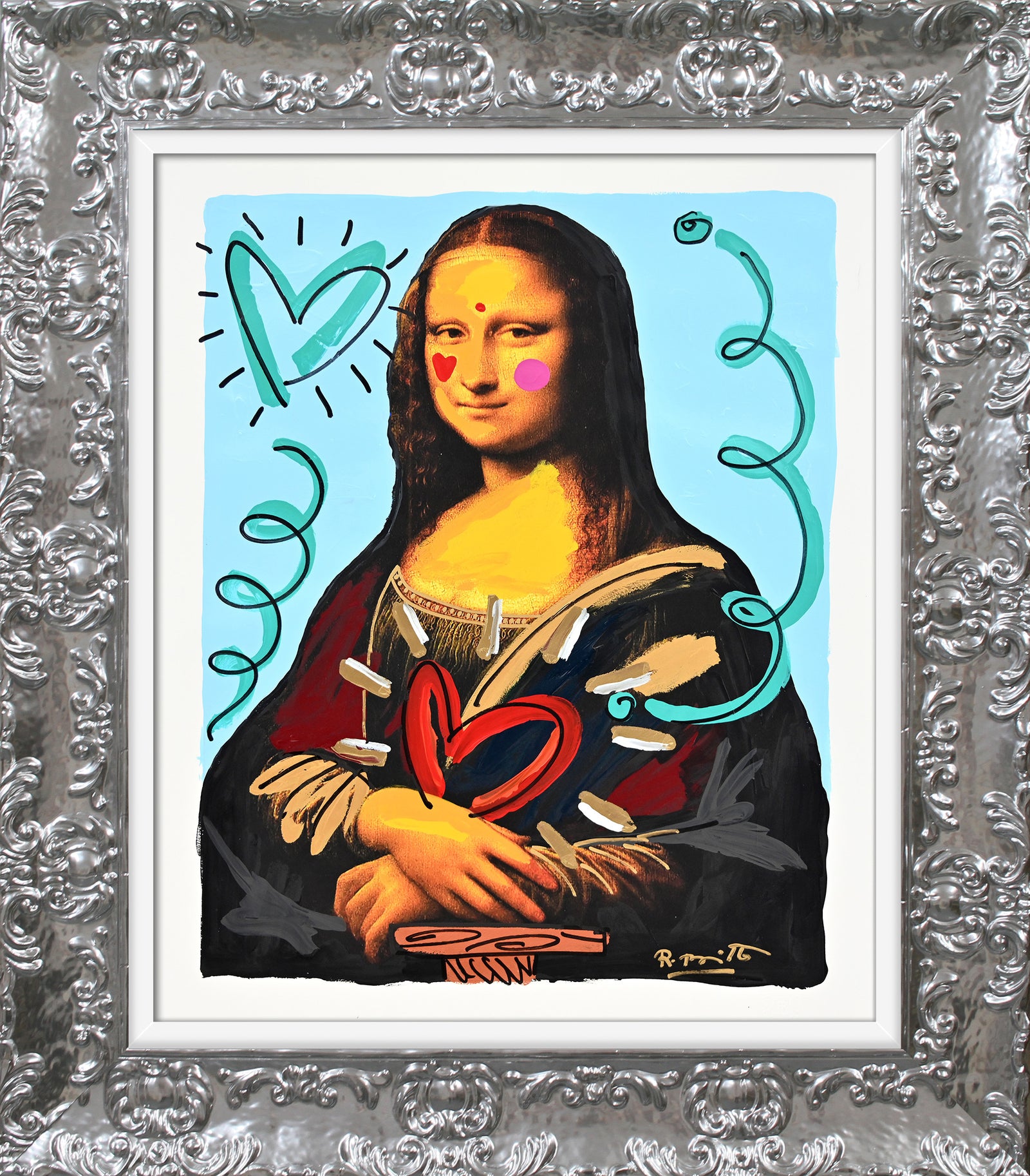 Mona Love - Mixed Media Original