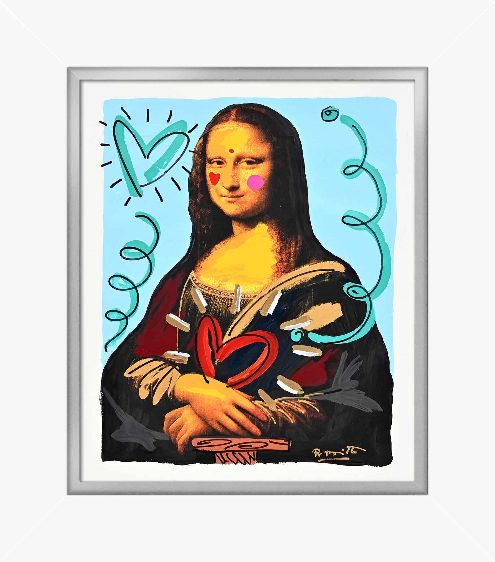 Mona Love - Mixed Media Original