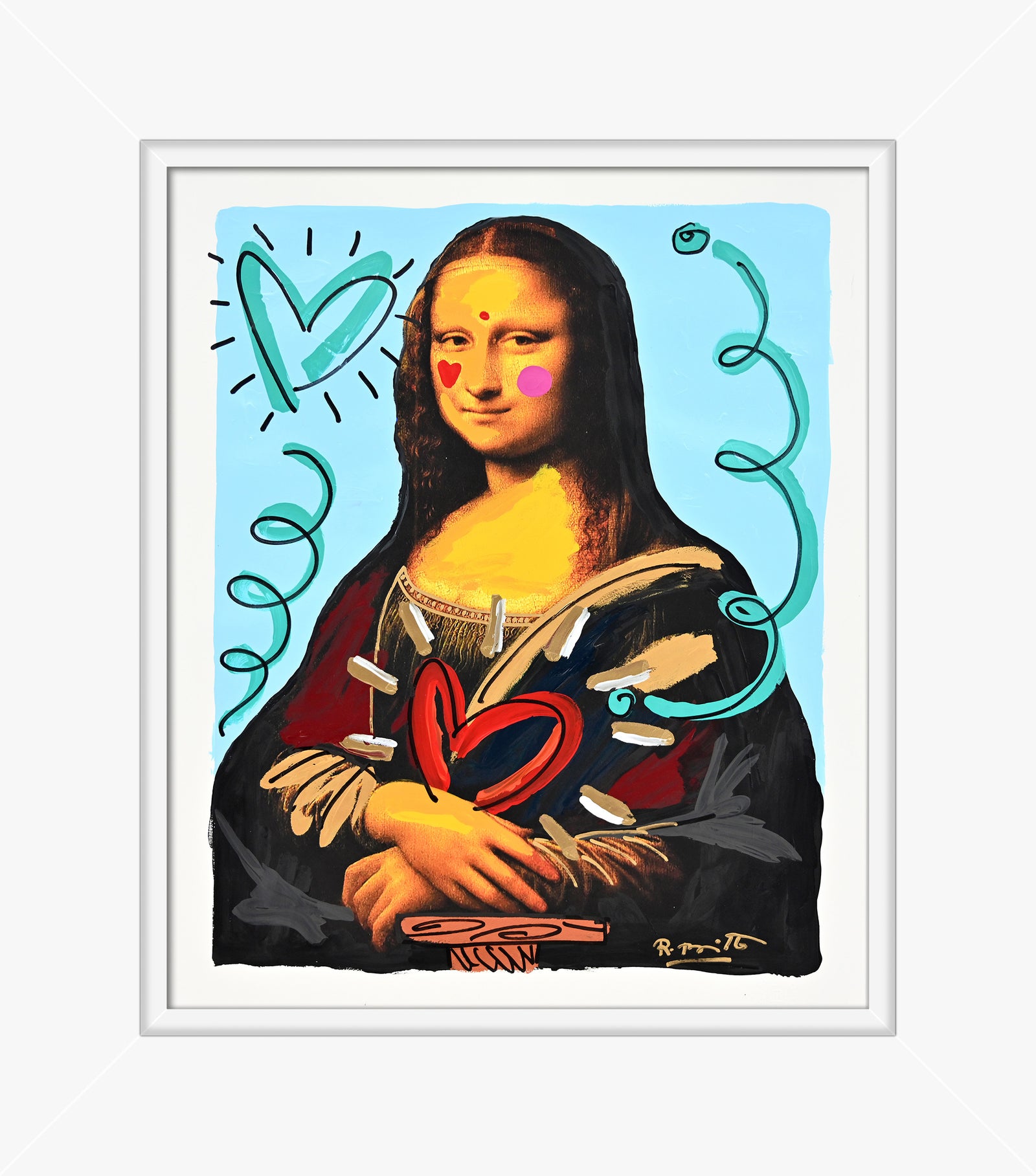 Mona Love - Mixed Media Original