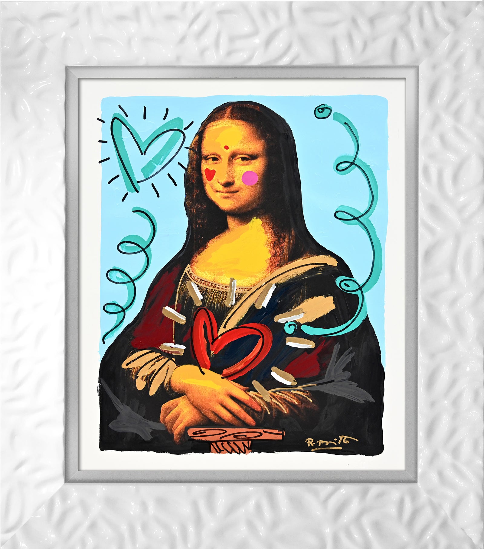 Mona Love - Mixed Media Original