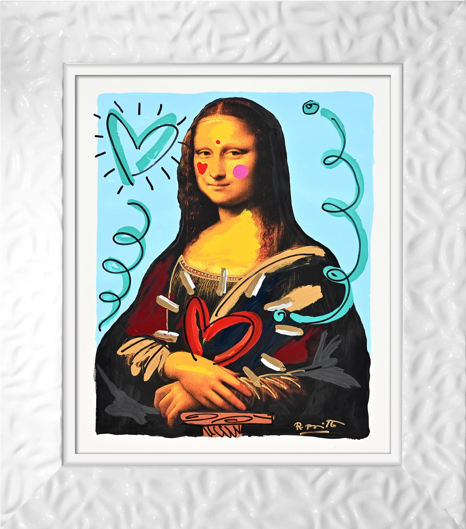Mona Love - Mixed Media Original