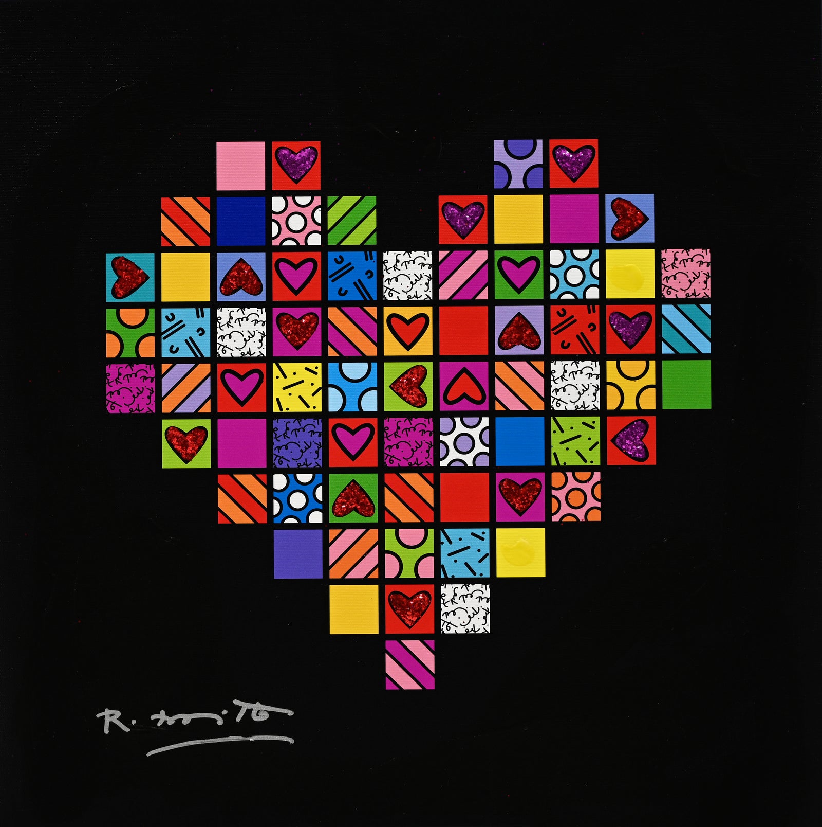 Love Is Love - Mixed Media Original