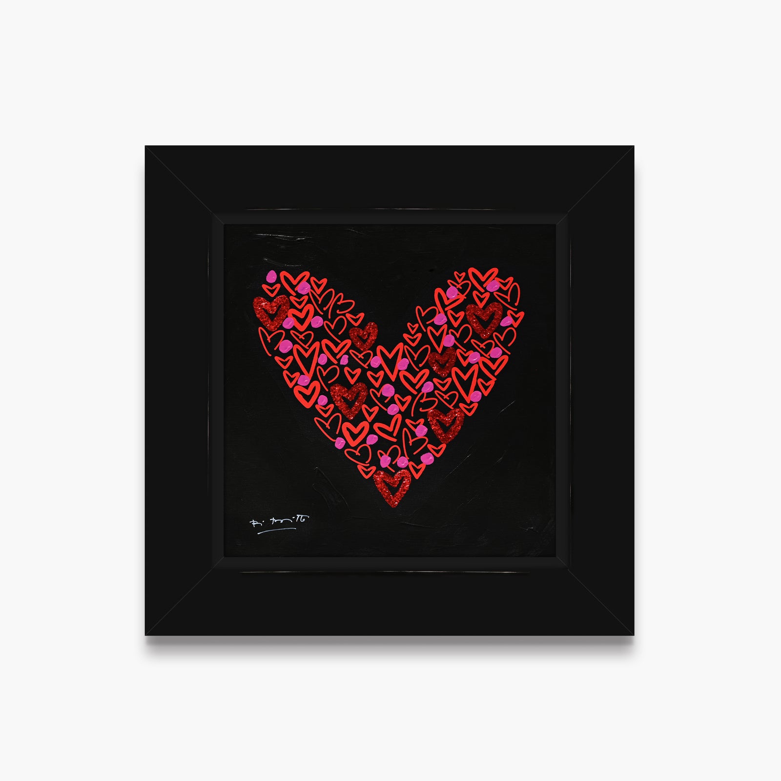 Goodnight Love - Mixed Media Orignal