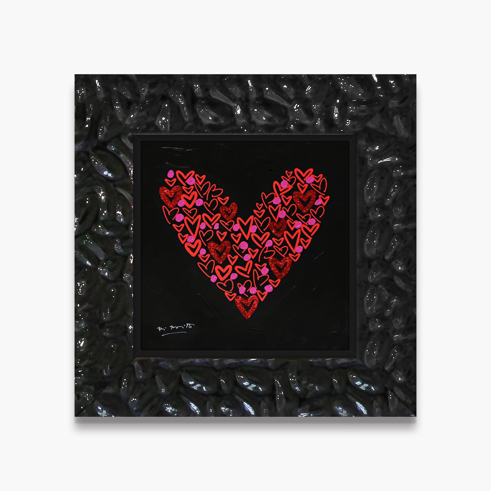 Goodnight Love - Mixed Media Orignal