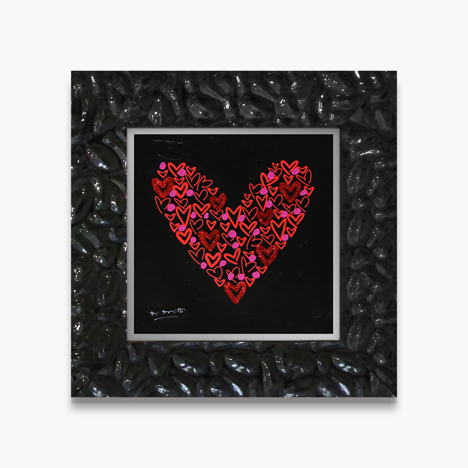 Goodnight Love - Mixed Media Orignal