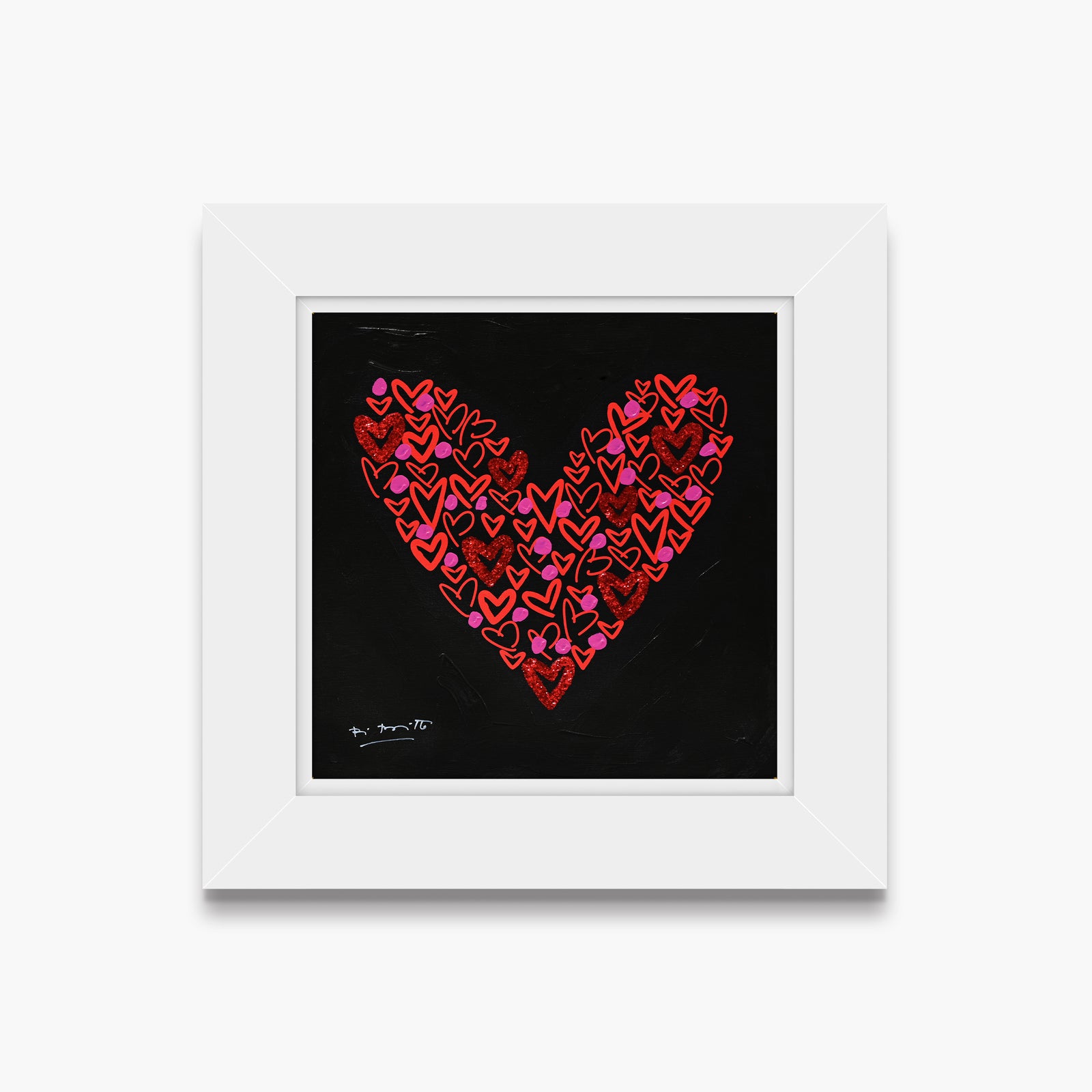 Goodnight Love - Mixed Media Orignal
