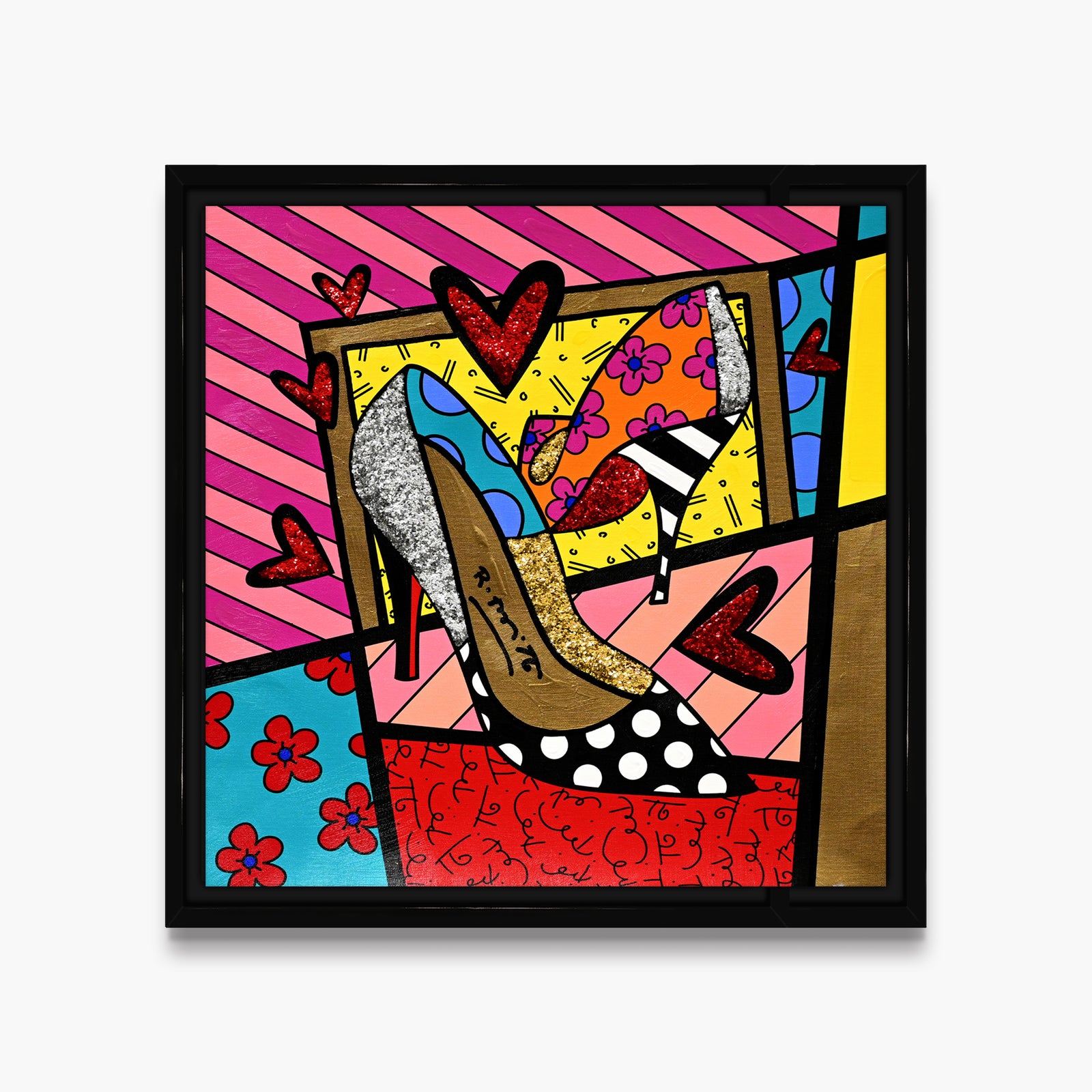 Heels - Mixed Media Original