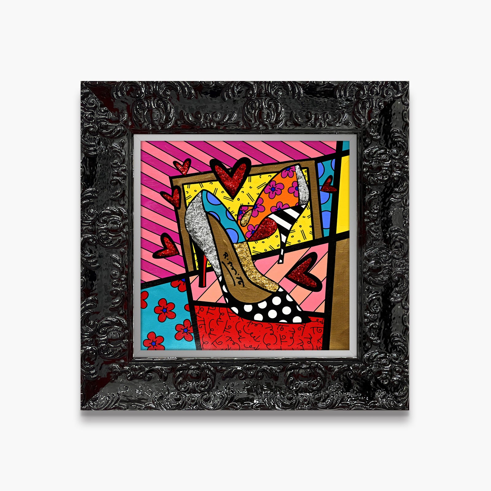 Heels - Mixed Media Original