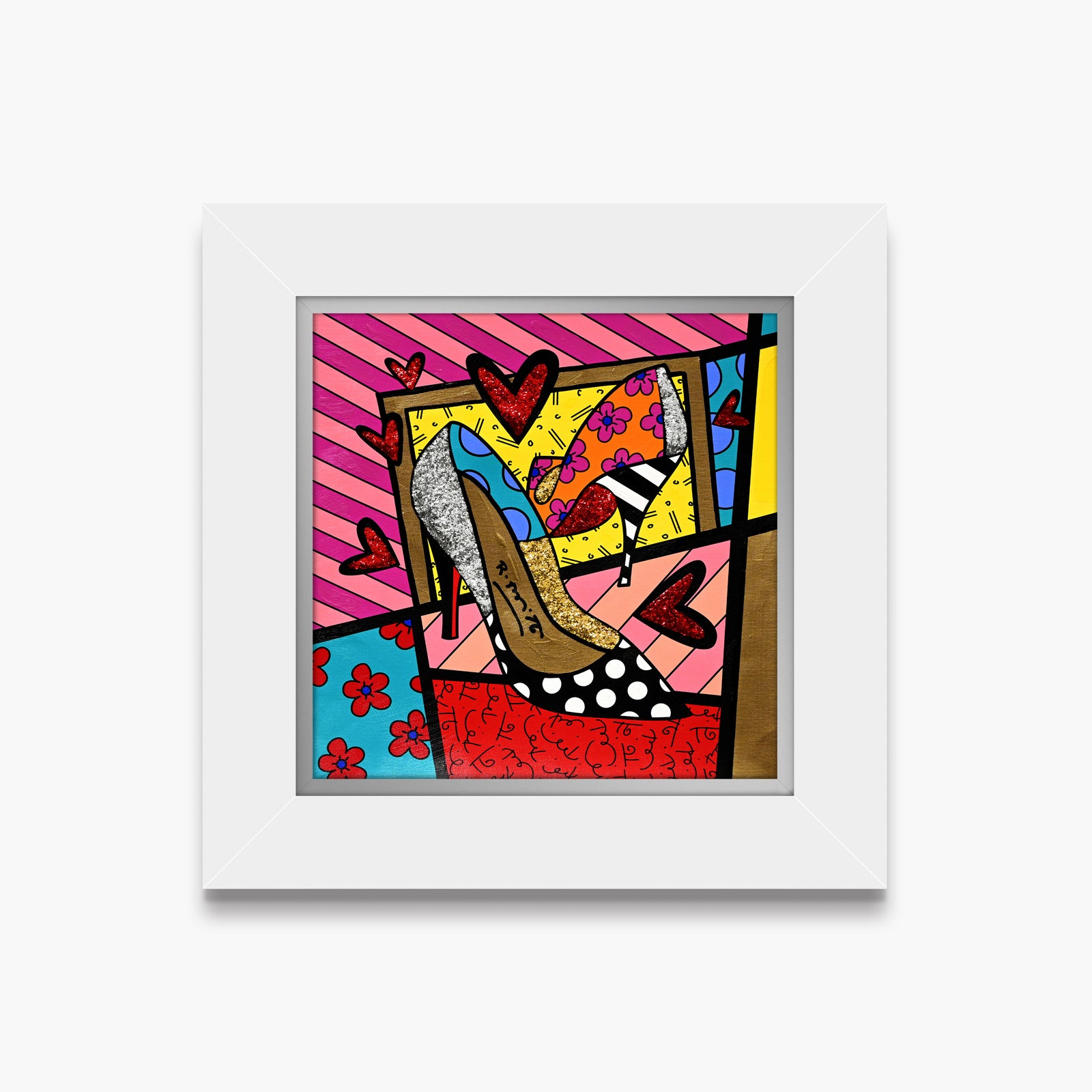 Heels - Mixed Media Original