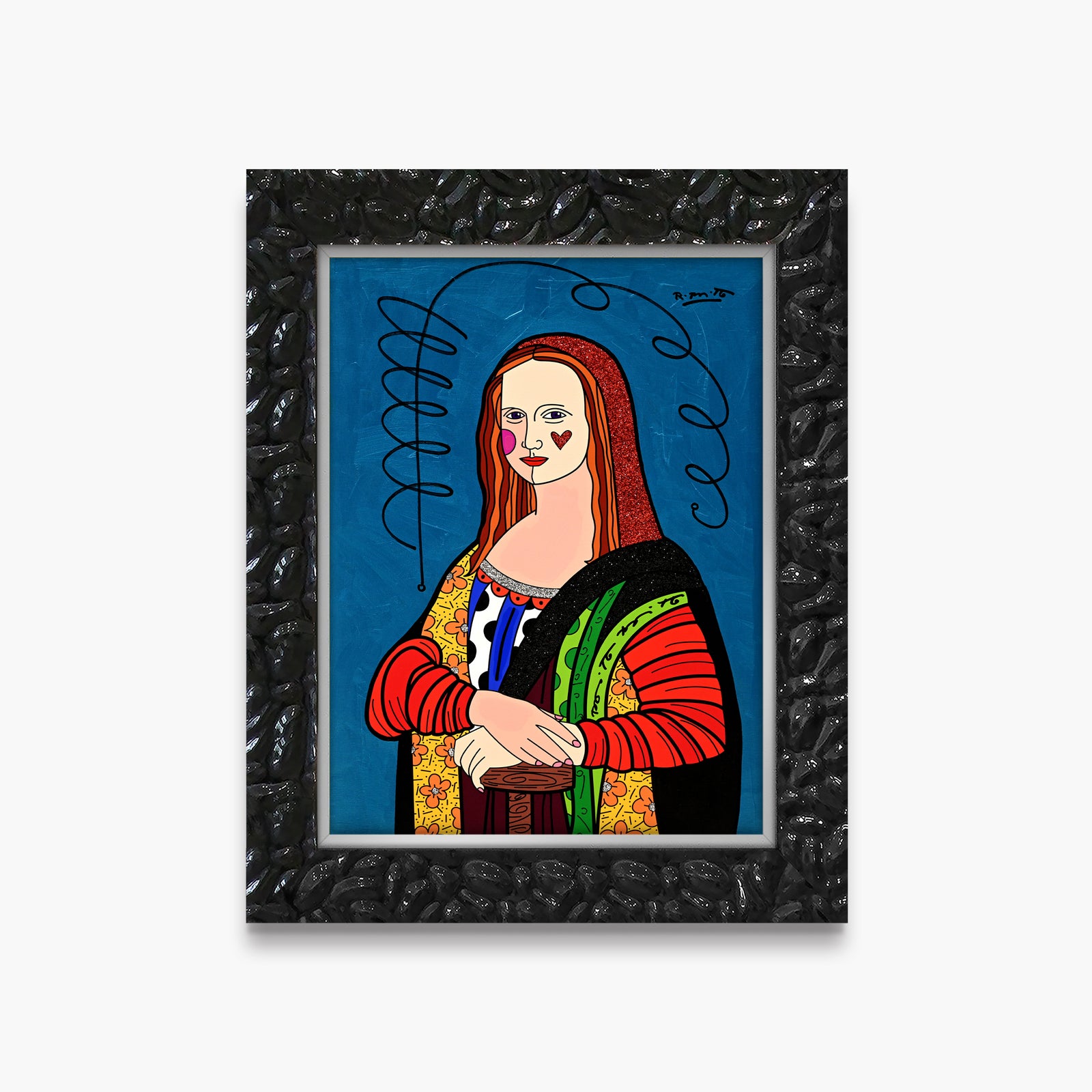 Mona Lisa - Mixed Media Original