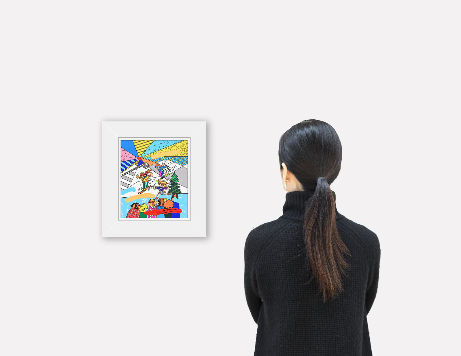 Winter Days - Mixed Media Original