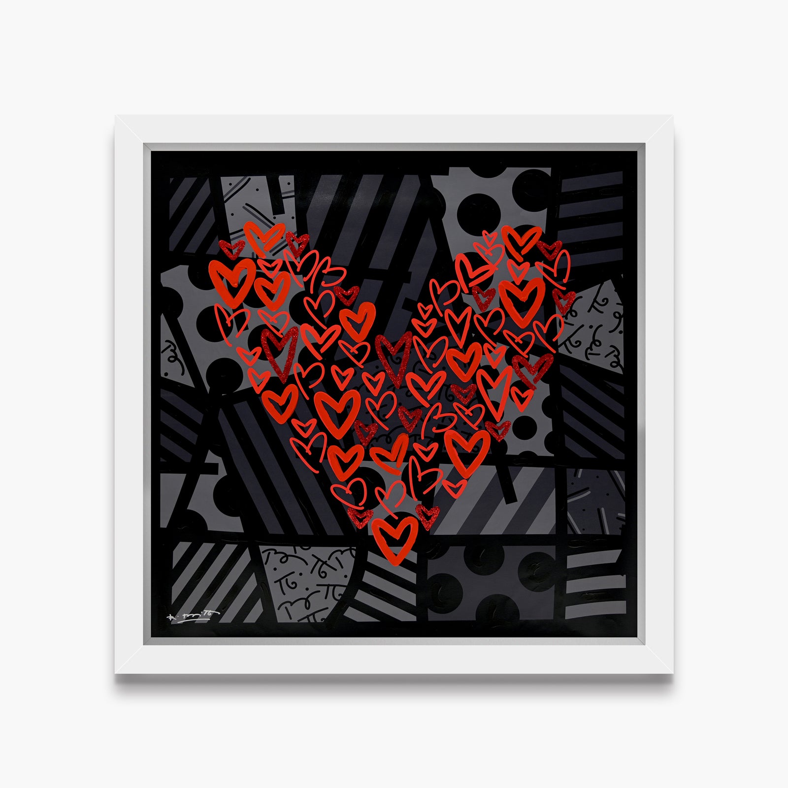 Good Night Love - Mixed Media Original