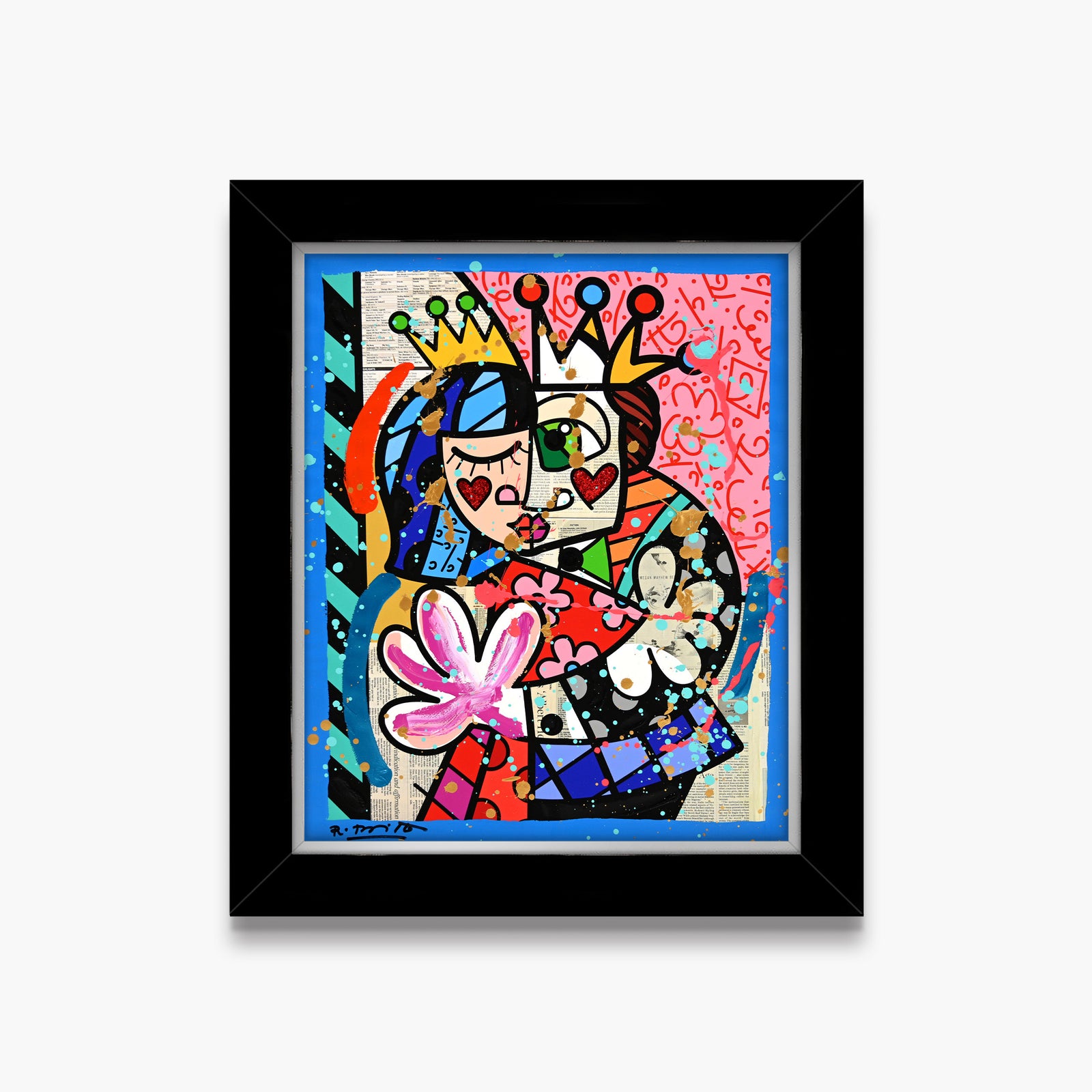 Abrazo - Mixed Media Original