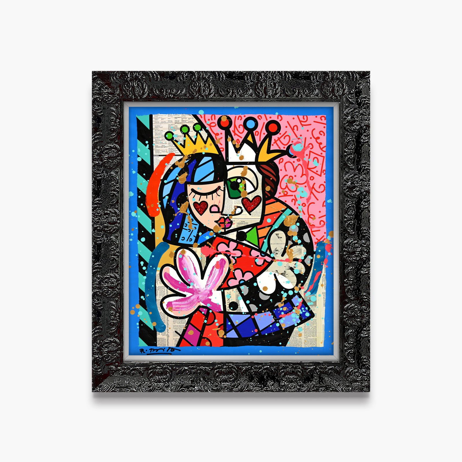 Abrazo - Mixed Media Original