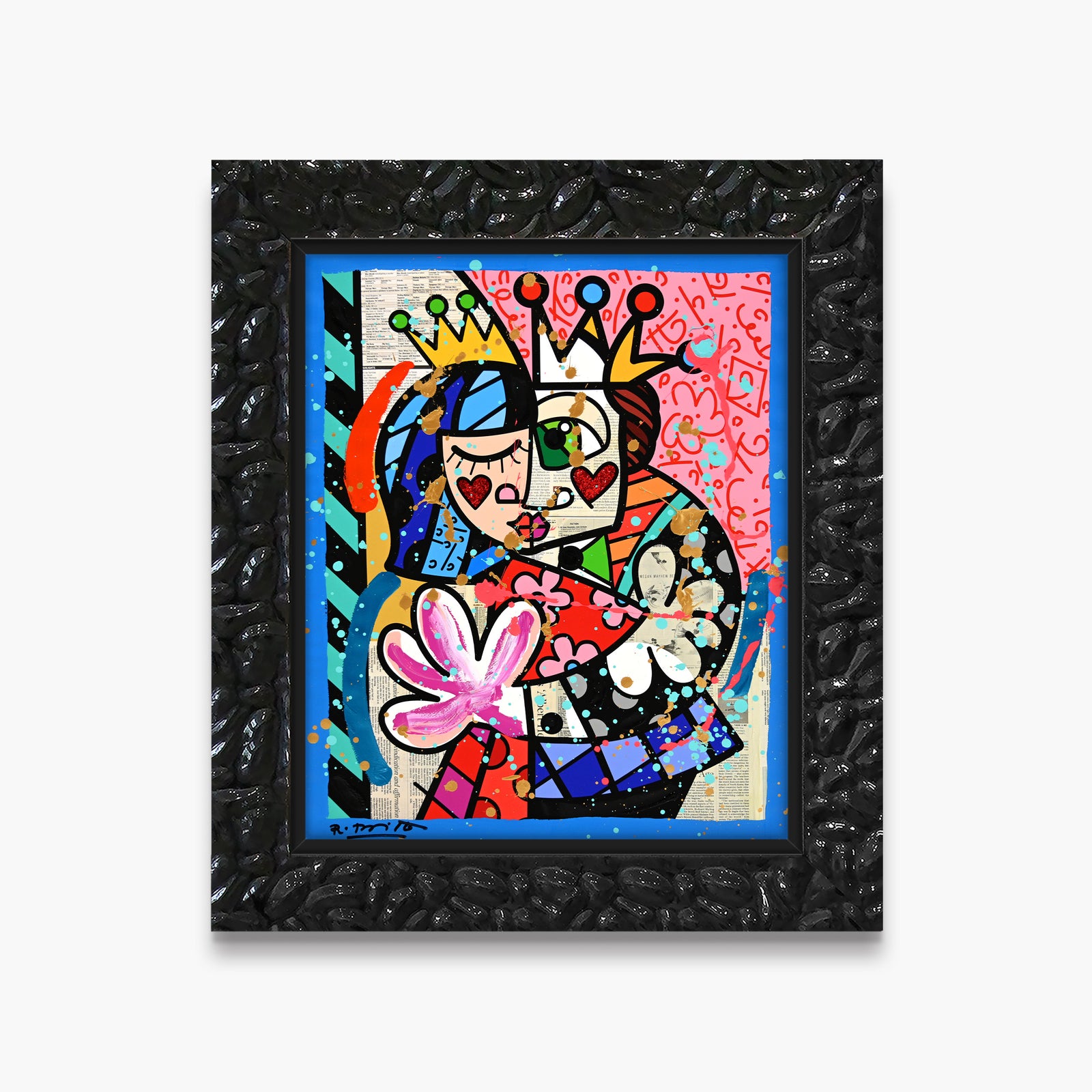 Abrazo - Mixed Media Original