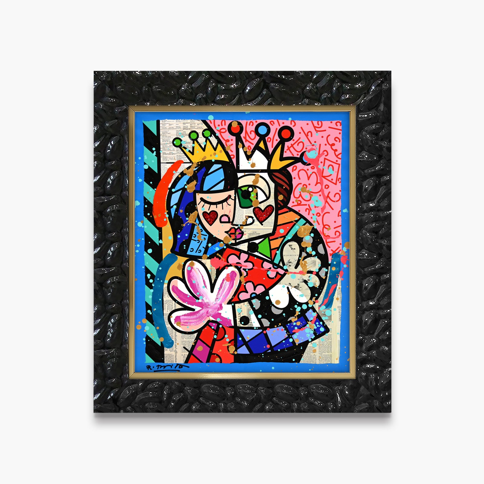 Abrazo - Mixed Media Original